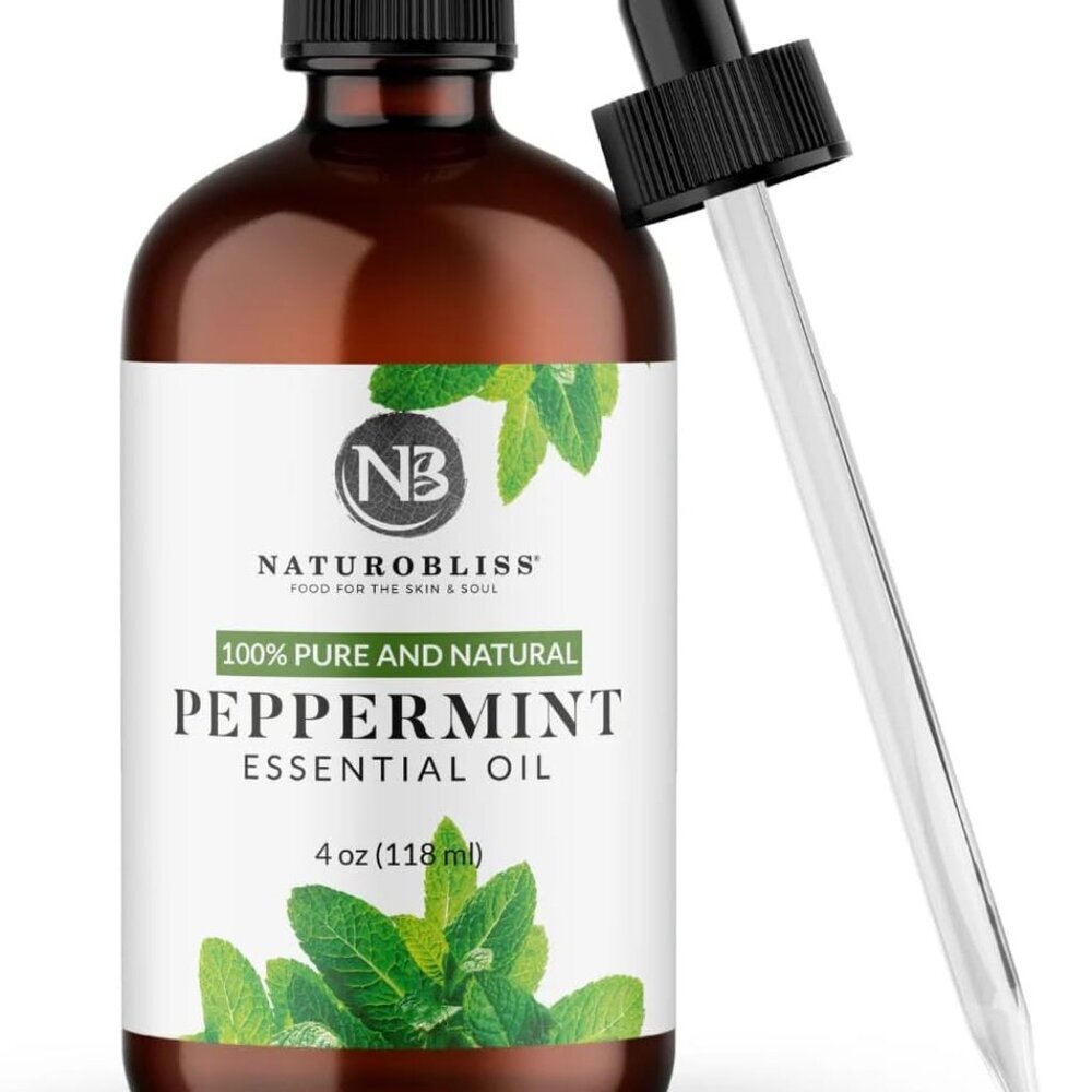 Peppermint Essential Oil, 100% Pure and Natural Therapeutic Grade, Premium Quali